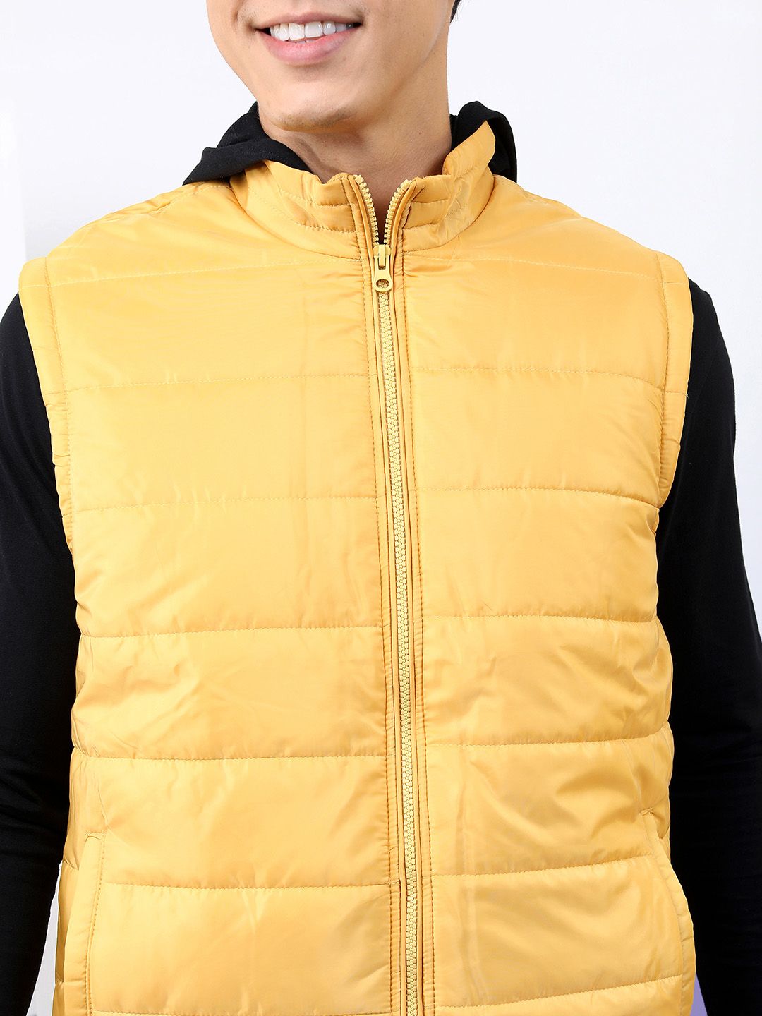 HIGHLANDER Men Mustard Padded Jacket