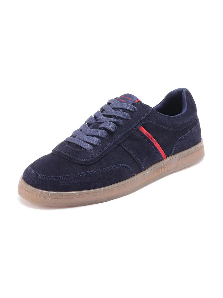 RARE RABBIT Men Striped Lace-Up Sneakers