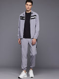 HRX by Hrithik Roshan Striped Rapid-Dry Running Tracksuit