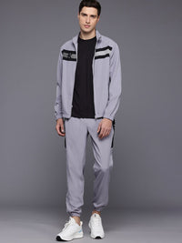 HRX by Hrithik Roshan Striped Rapid-Dry Running Tracksuit