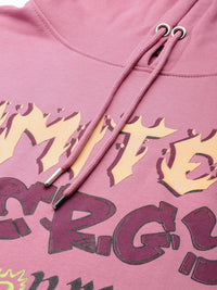 DressBerry Women Printed Hooded Sweatshirt