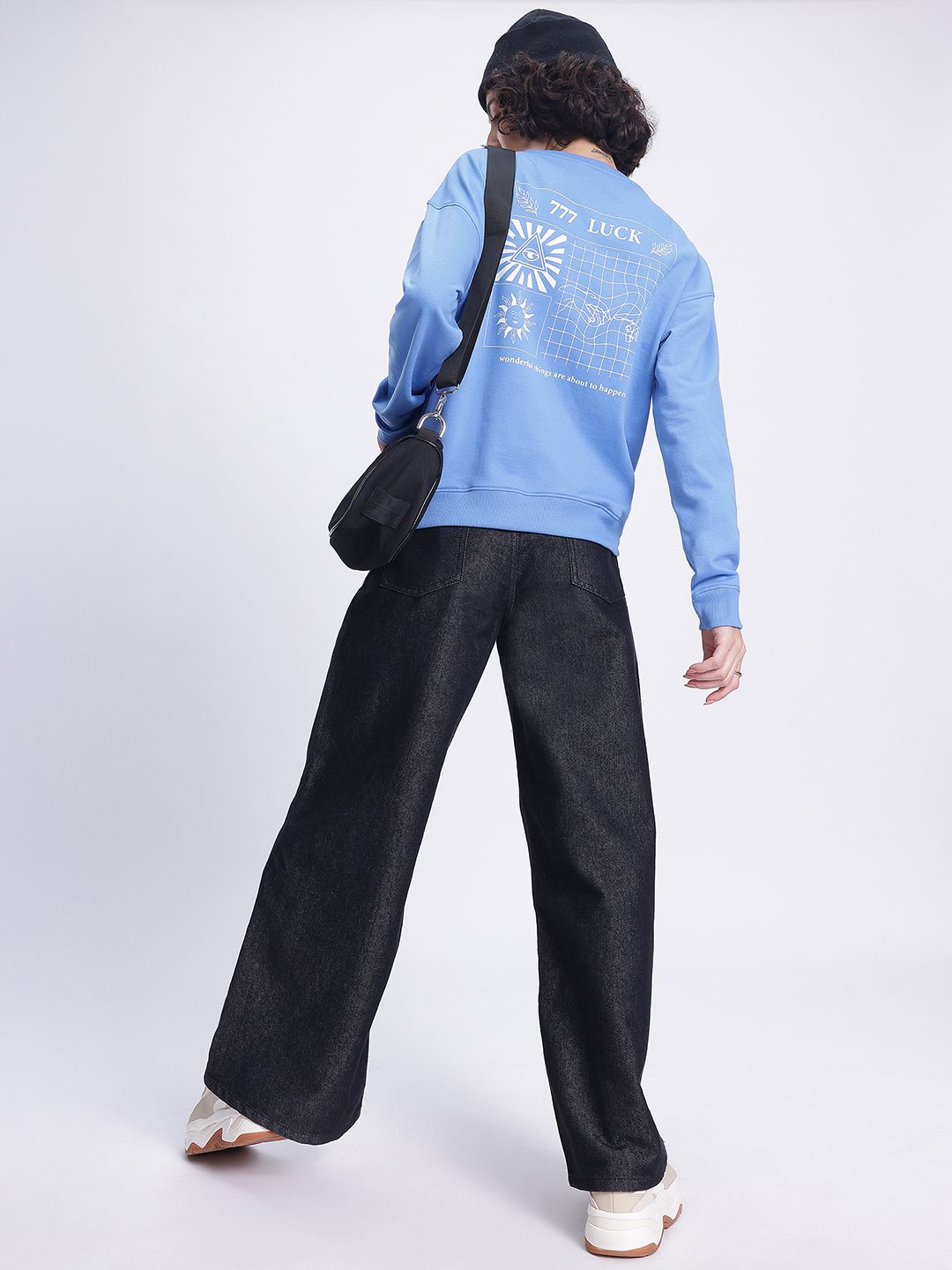 DressBerry Graphic Printed Sweatshirt