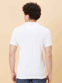 Being Human Colourblocked Polo Collar Cotton T-shirt