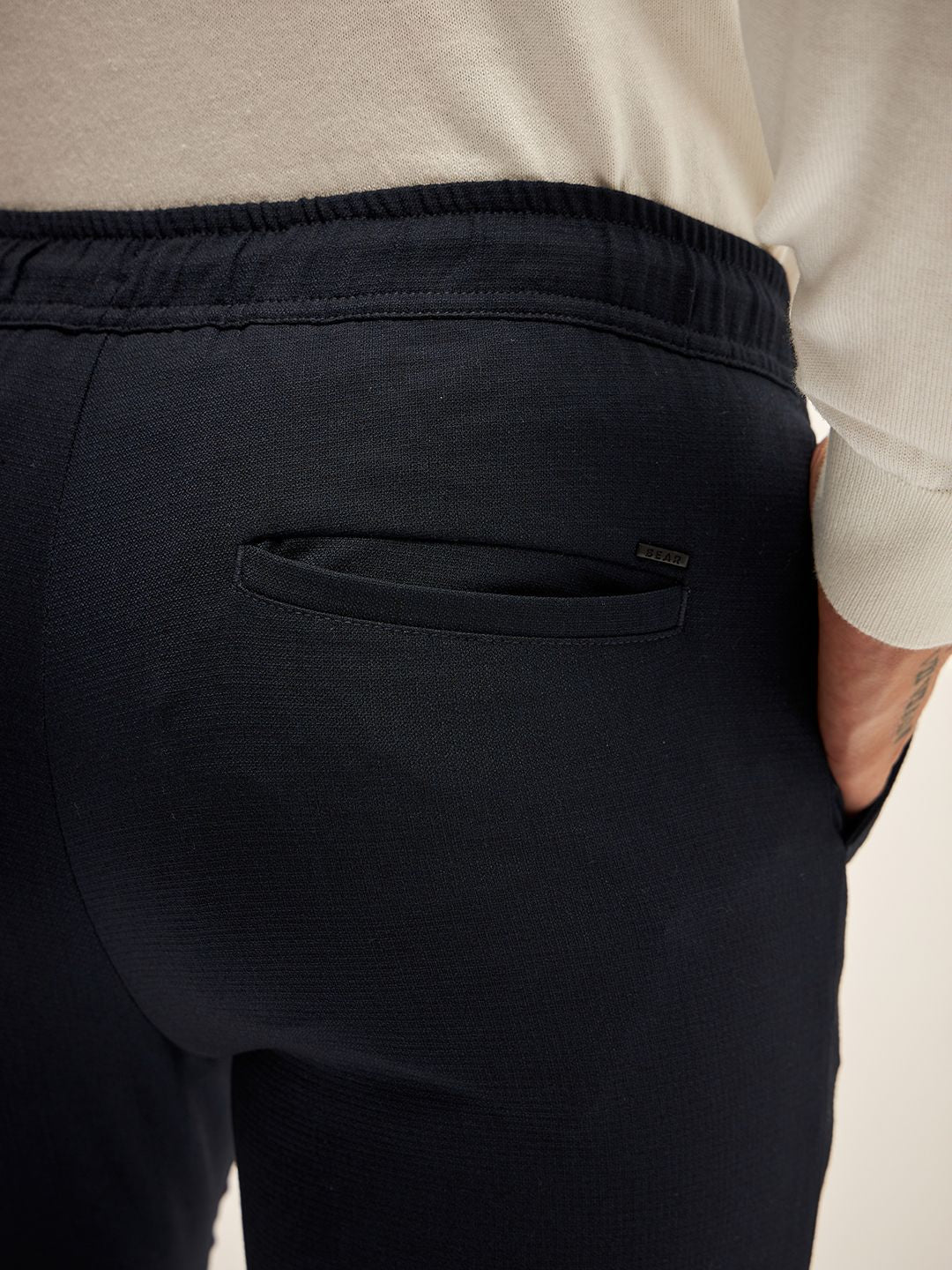 THE BEAR HOUSE Men Slim Fit Joggers Trousers