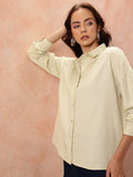 all about you Relaxed Cotton Casual Shirt