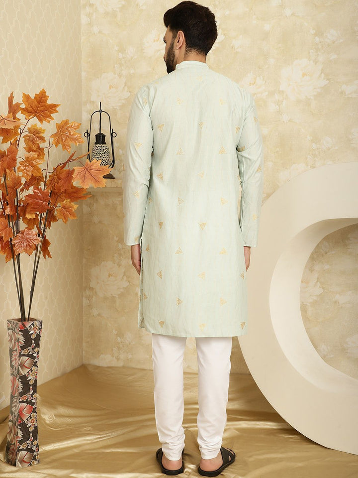 SOJANYA Printed Regular Kurta with Churidar