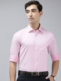 Park Avenue Slim Fit Textured Formal Shirt