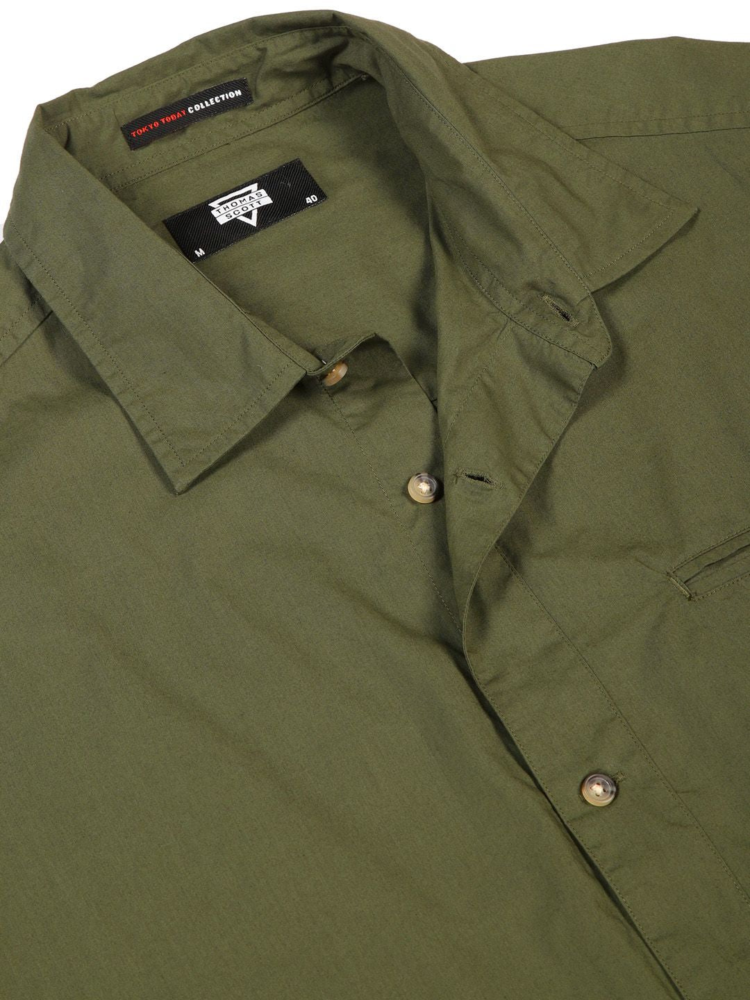 Thomas Scott Men Premium Opaque Casual Shirt