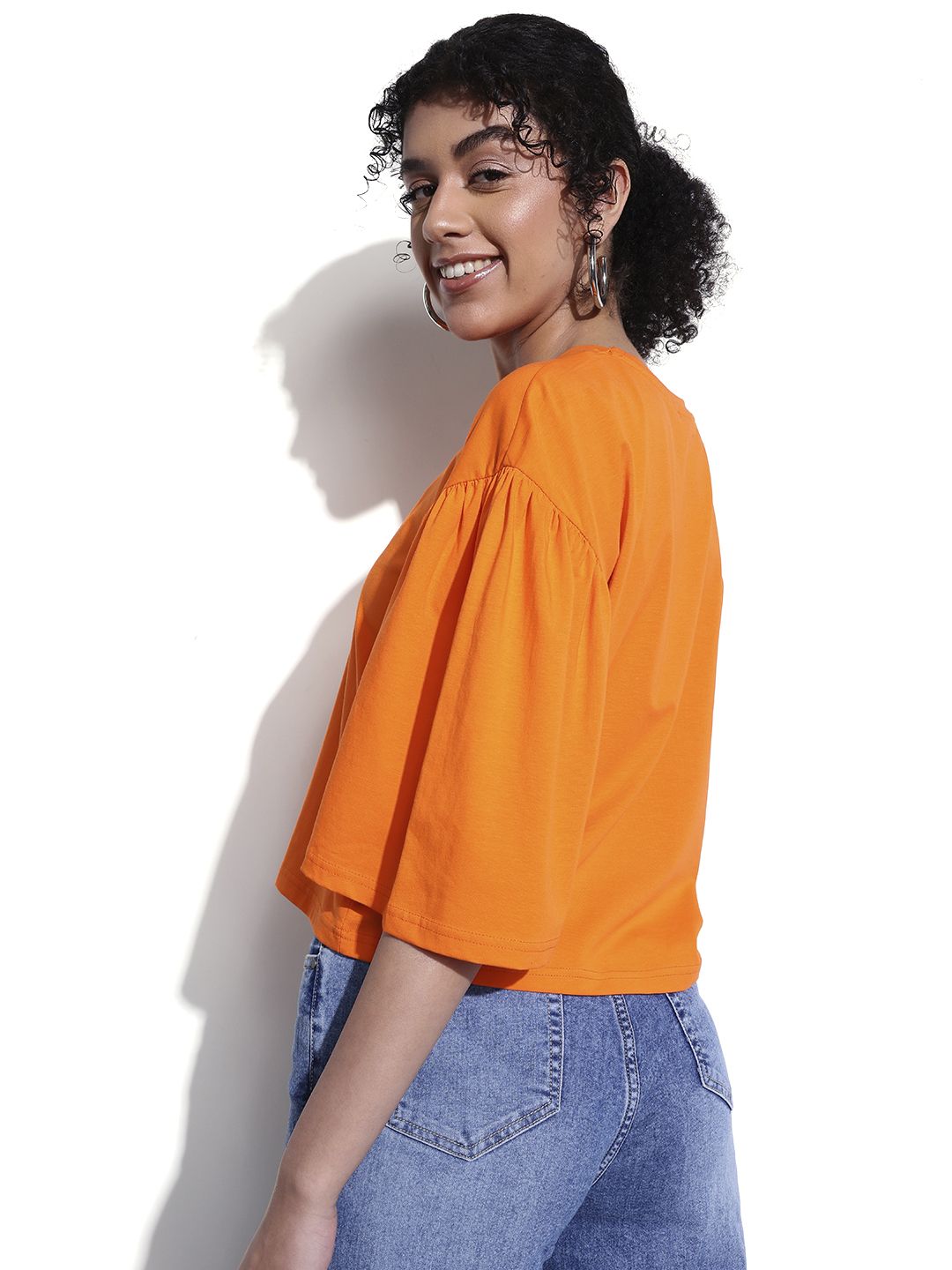 DressBerry Hyperbright Obsession Cropped & Square Top