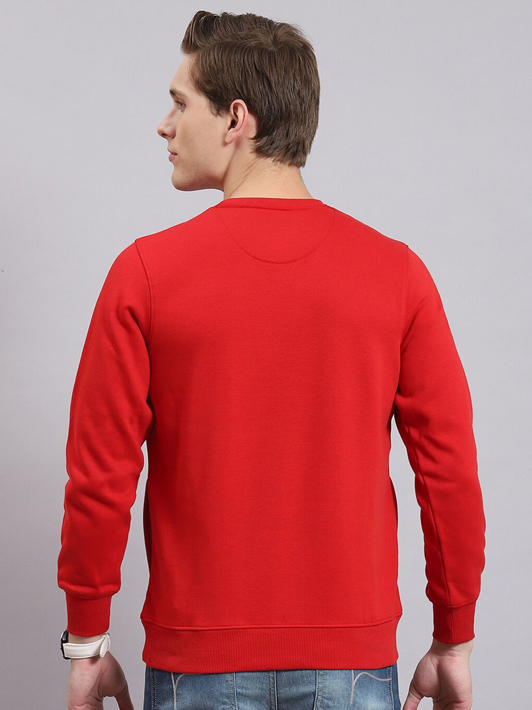 Monte Carlo Graphic Printed Round Neck Sweatshirt