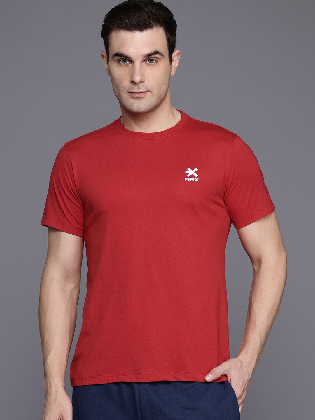 HRX by Hrithik Roshan Lifestyle Typography Print Regular T-shirt