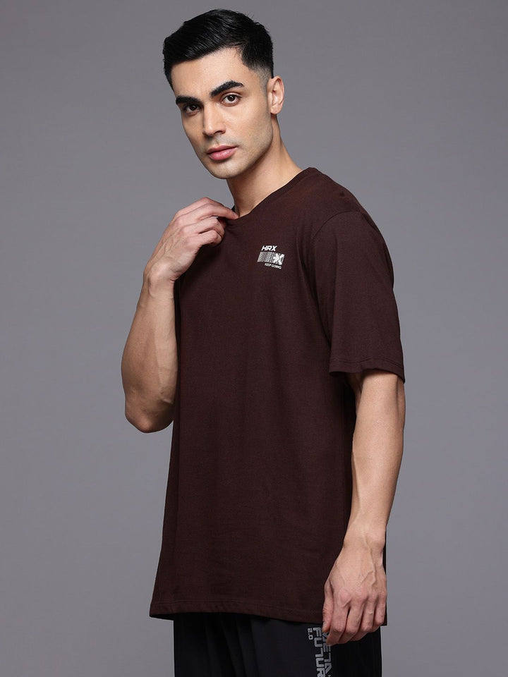 HRX by Hrithik Roshan Brand Logo Detail Relaxed T-shirt