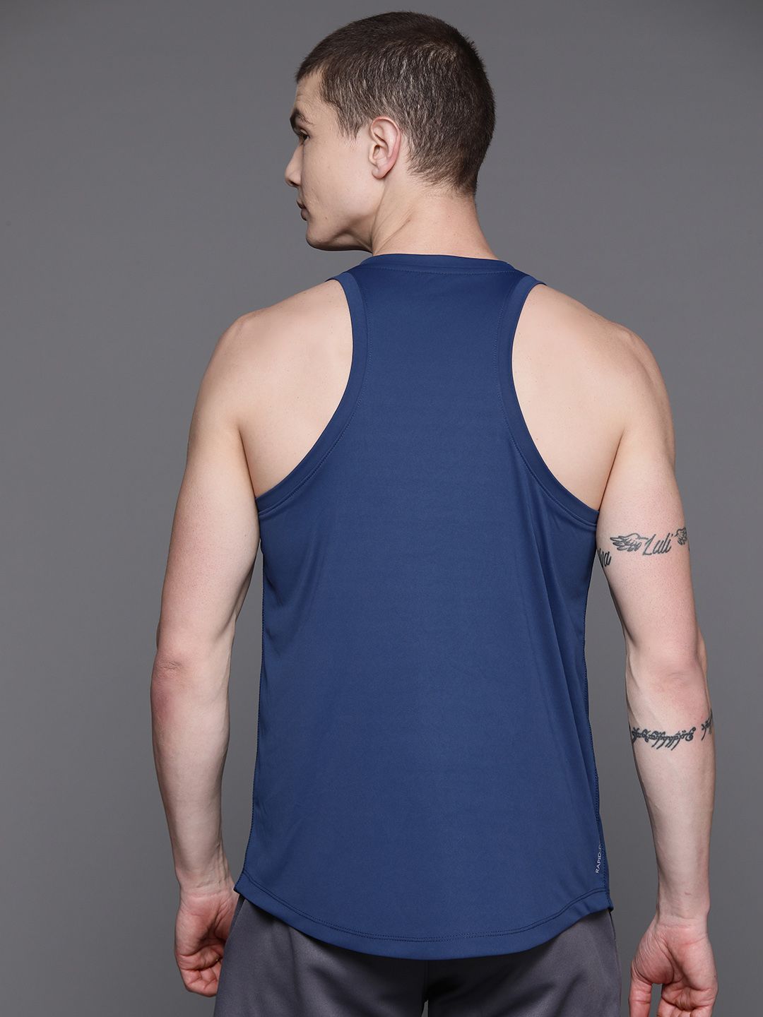 HRX by Hrithik Roshan Printed Rapid-Dry Training T-shirt