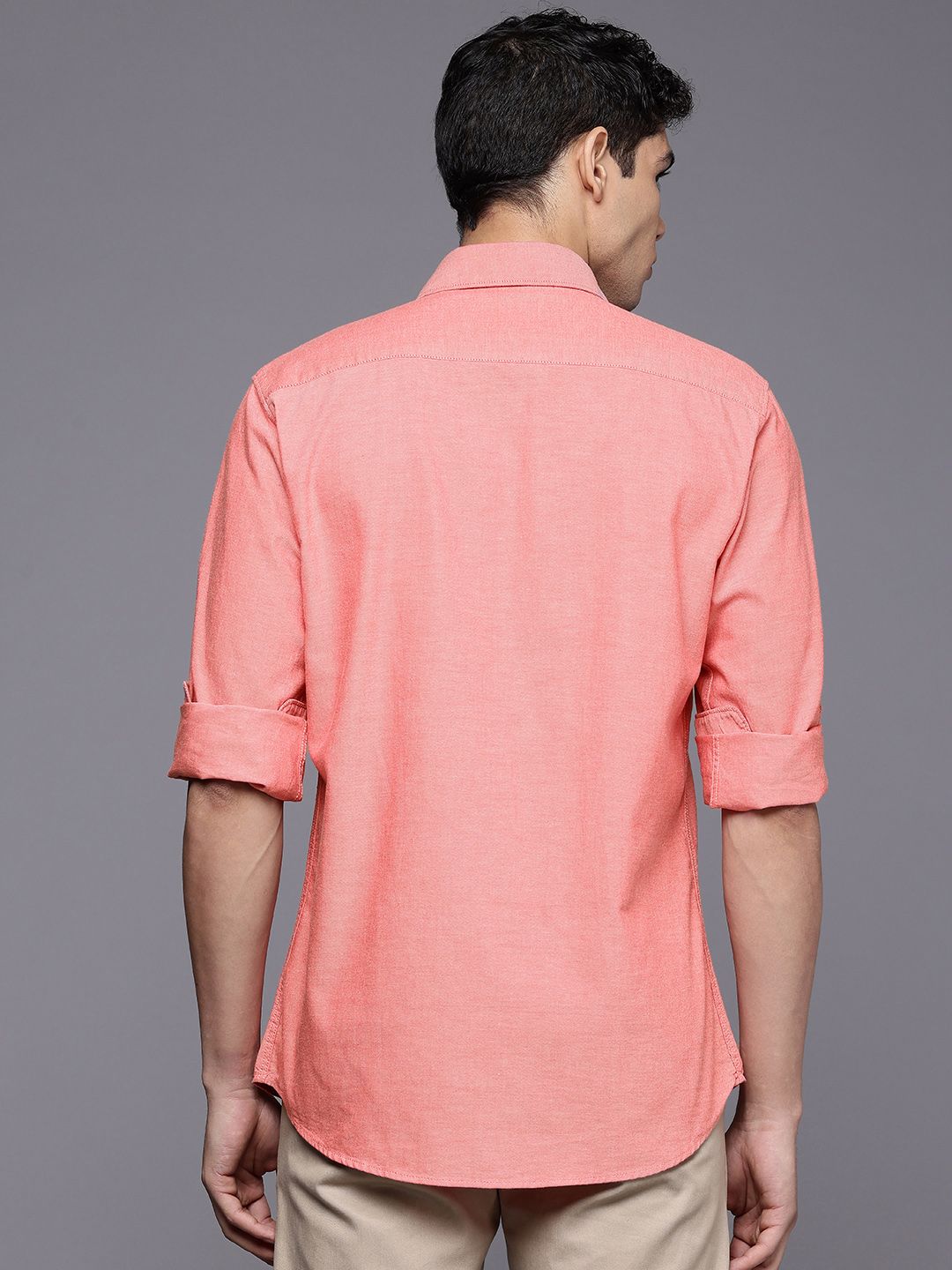Raymond Pure Cotton Slim Fit Casual Shirt