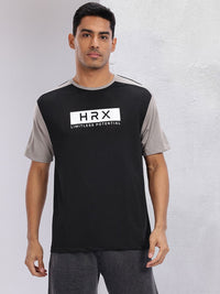HRX by Hrithik Roshan Printed Rapid-Dry Training T-shirt