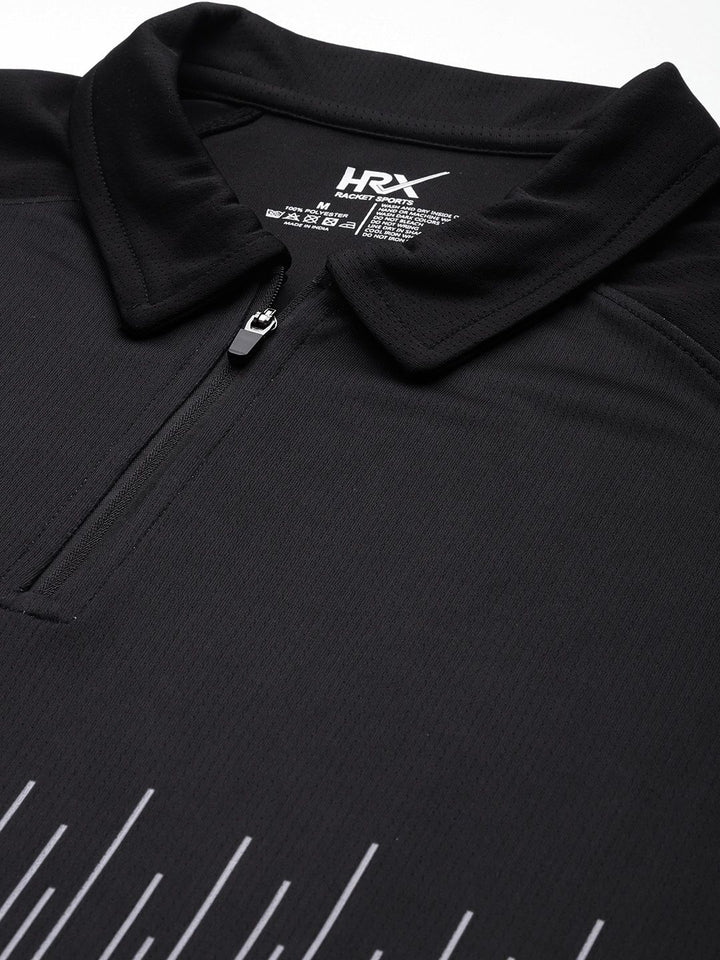 HRX by Hrithik Roshan Printed Polo Collar Sports T-shirt