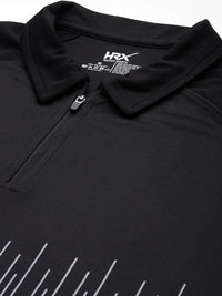 HRX by Hrithik Roshan Printed Polo Collar Sports T-shirt
