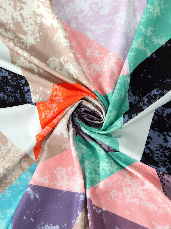 Cortina Multicoloured Set of 2 Digital Printed Door Curtains