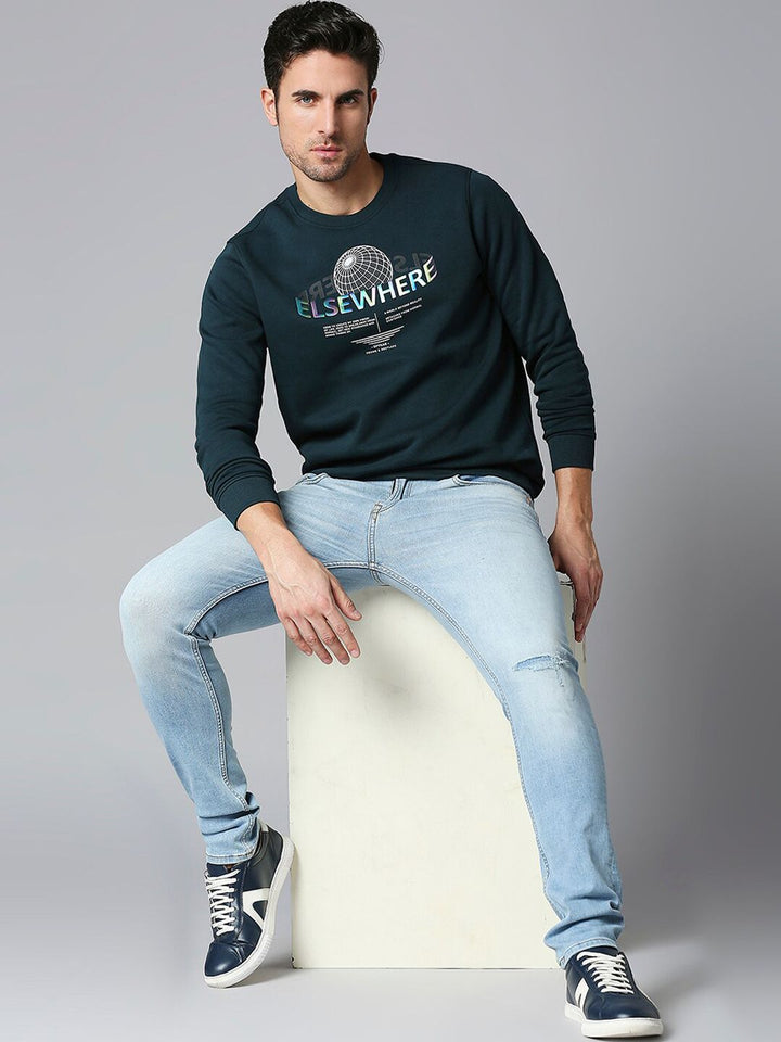 SPYKAR Men Slim Fit Low-Rise Mildly Distressed Light Fade Stretchable Cotton Jeans