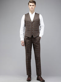 Park Avenue Single Breasted Slim Fit 3-Piece Formal Suit