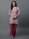 AURELIA Ethnic Motifs Printed Straight Kurti