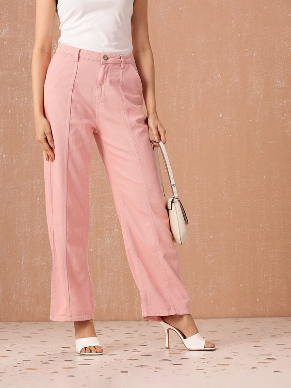 all about you Women Straight Fit High-Rise Stretchable Jeans