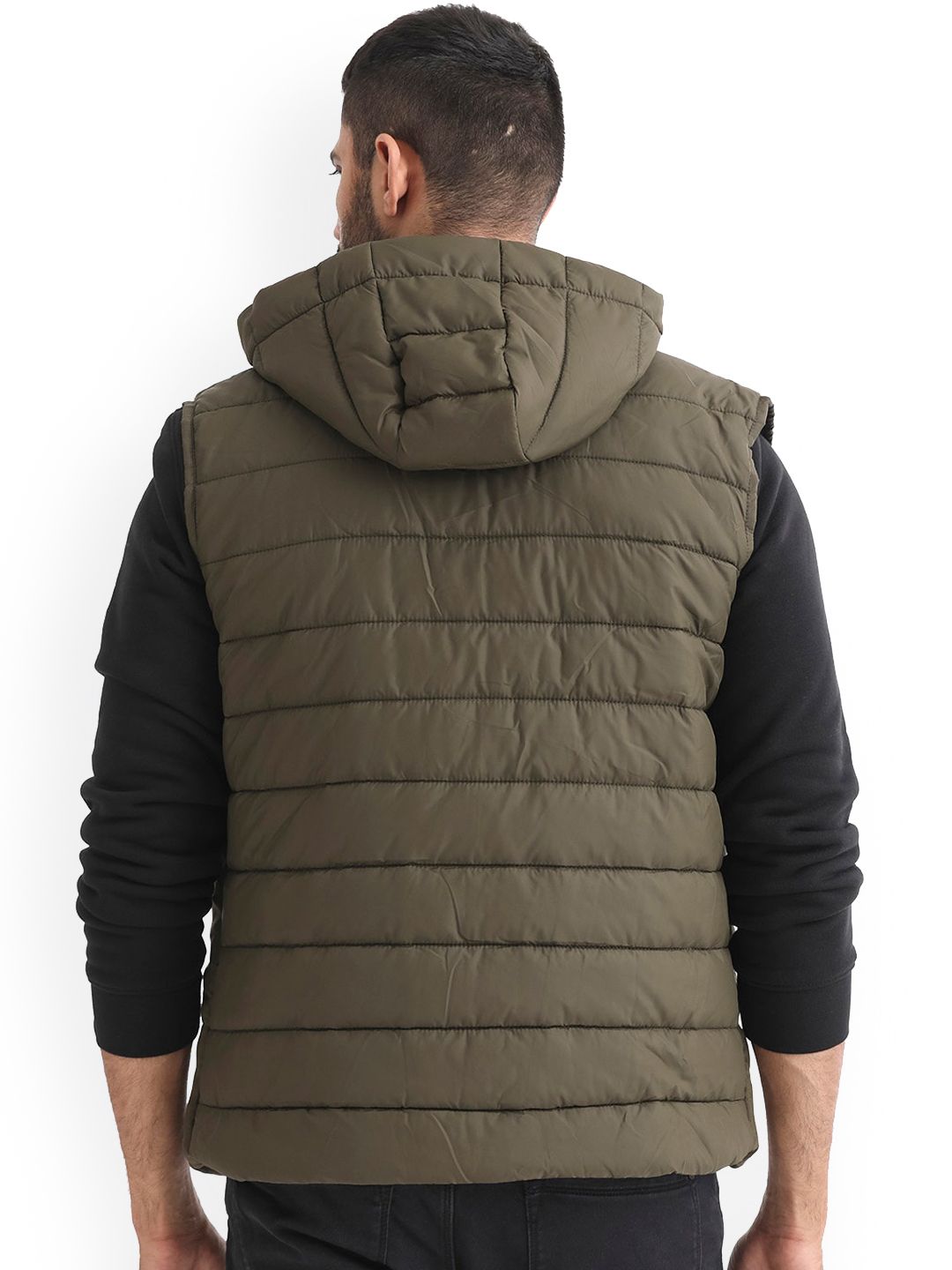 RARE RABBIT Men Rald Puffer Hooded Jacket