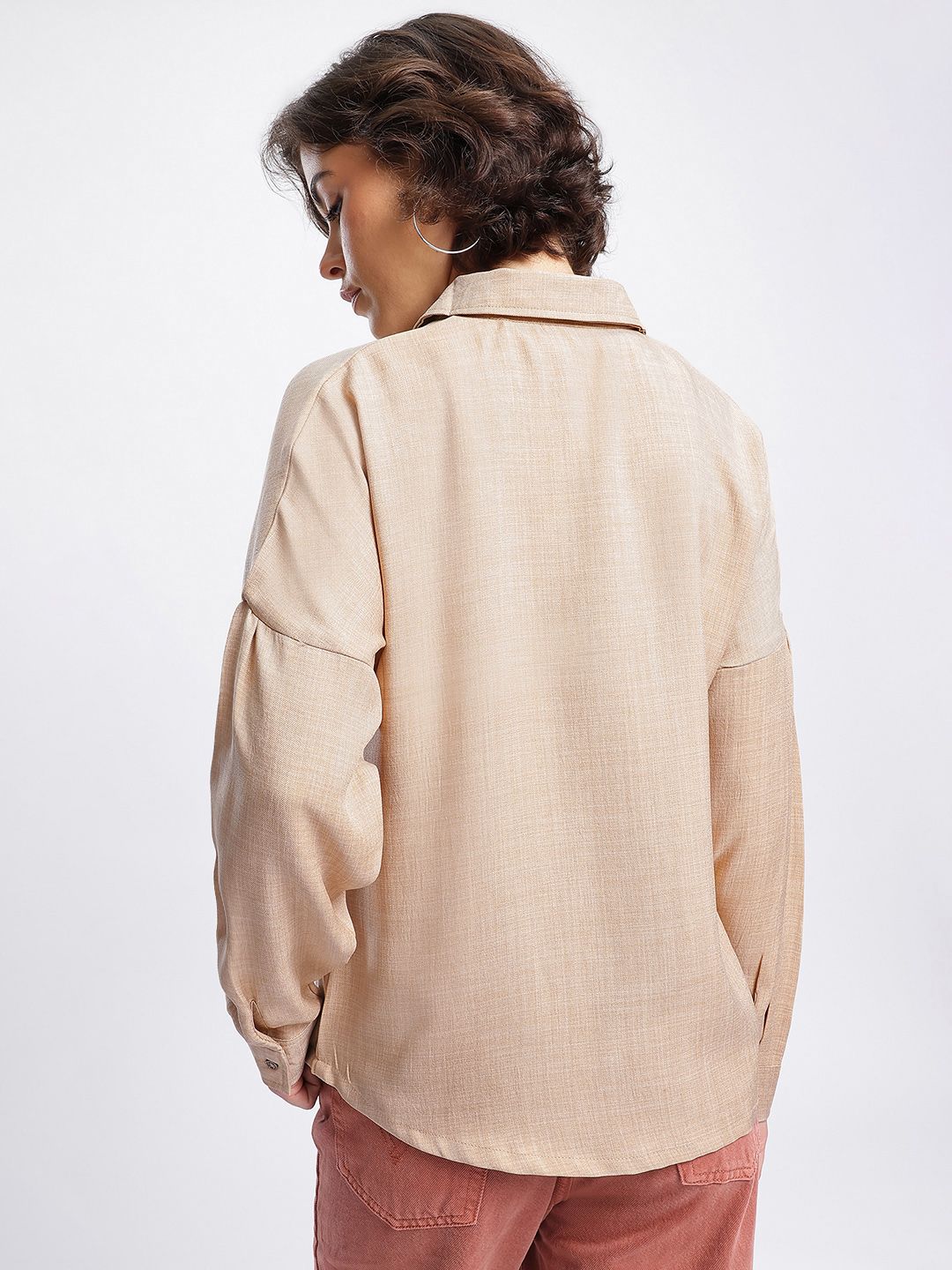DressBerry Elegant Essence Drop-Shoulder Shirt