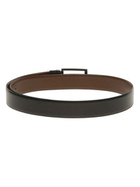 Teakwood Leathers Men Textured Leather Reversible Belt