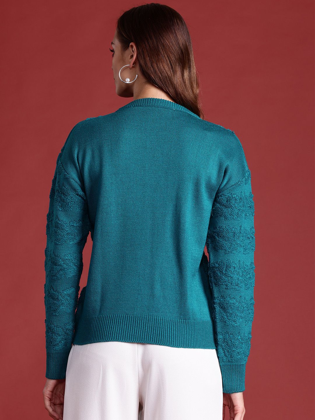 all about you Boucle Pullover