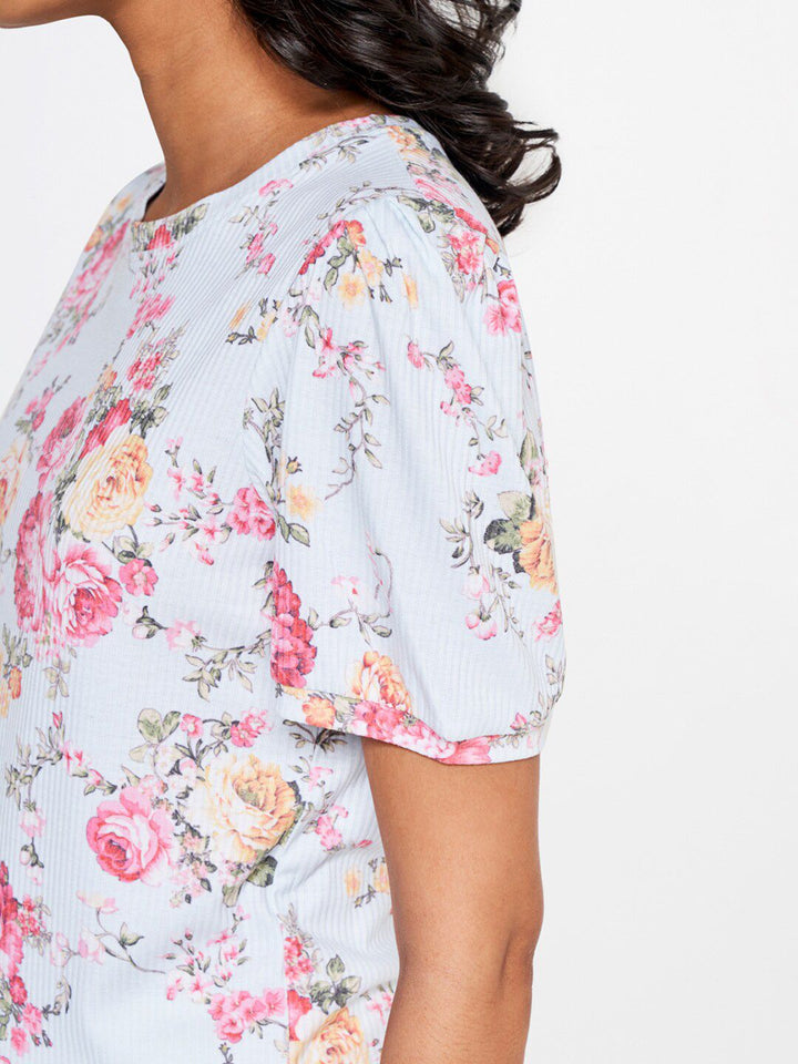 AND Floral Print Top