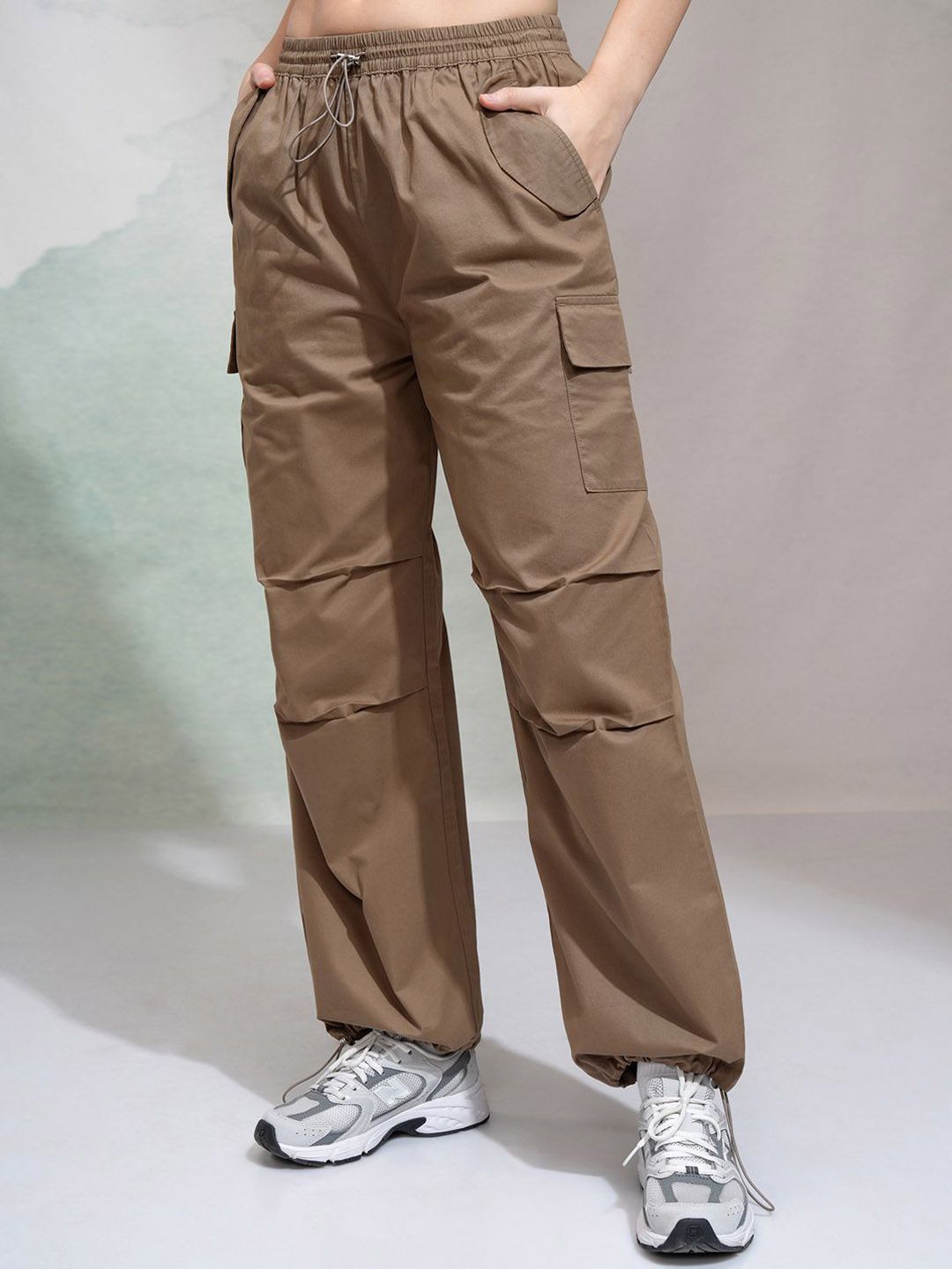 Street By Tokyo Talkies Women Mid Rise Straight Fit Trouser
