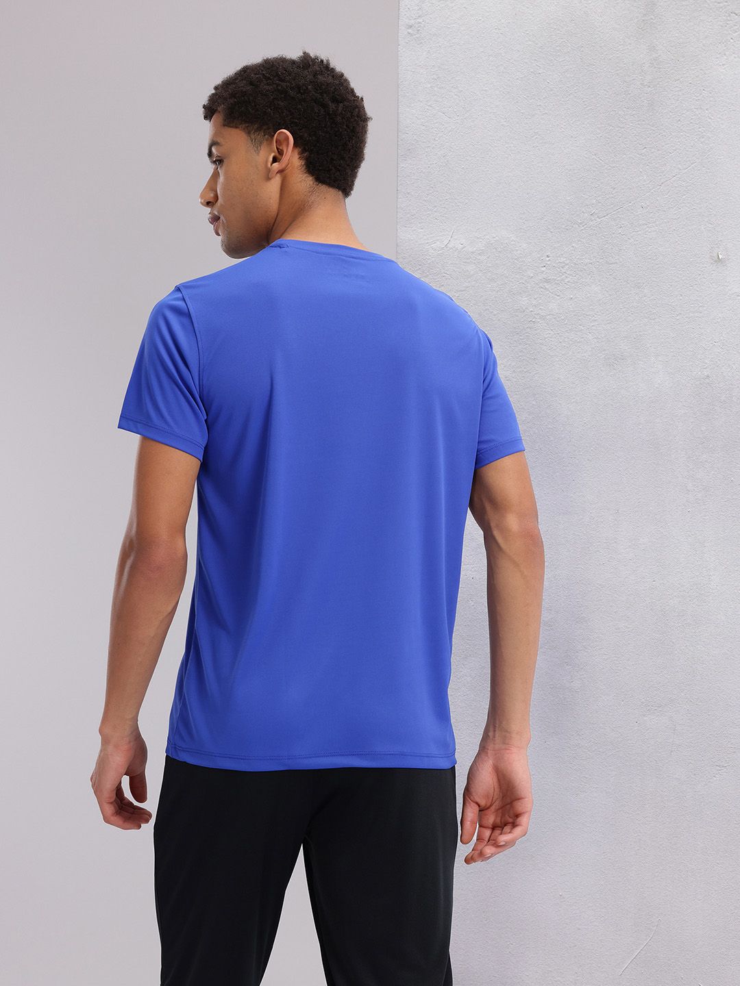 HRX by Hrithik Roshan Men Typography Printed Rapid-Dry Training T-shirt