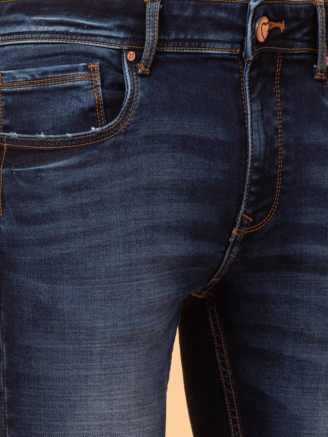 Being Human Men Slim Fit Heavy Fade Jeans