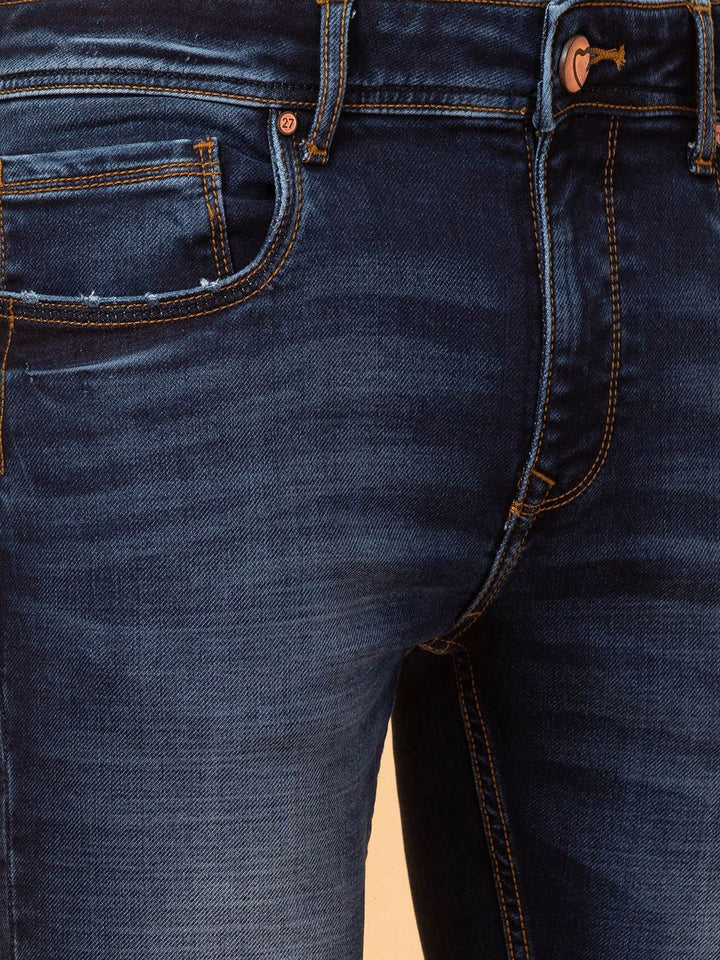 Being Human Men Slim Fit Heavy Fade Jeans