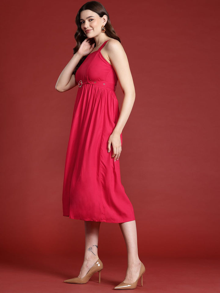 all about you Fit & Flare Midi Dress