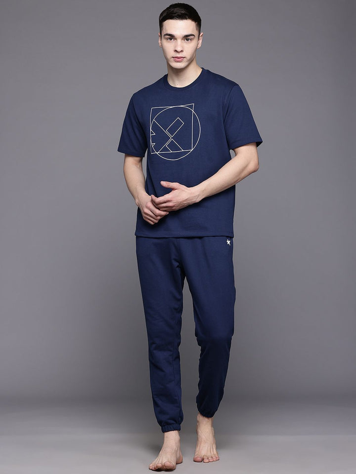 HRX by Hrithik Roshan Men Printed Yoga Tracksuit