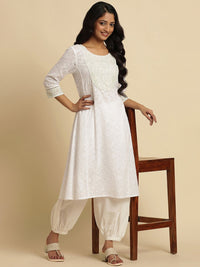 W Straight Cotton Kurta