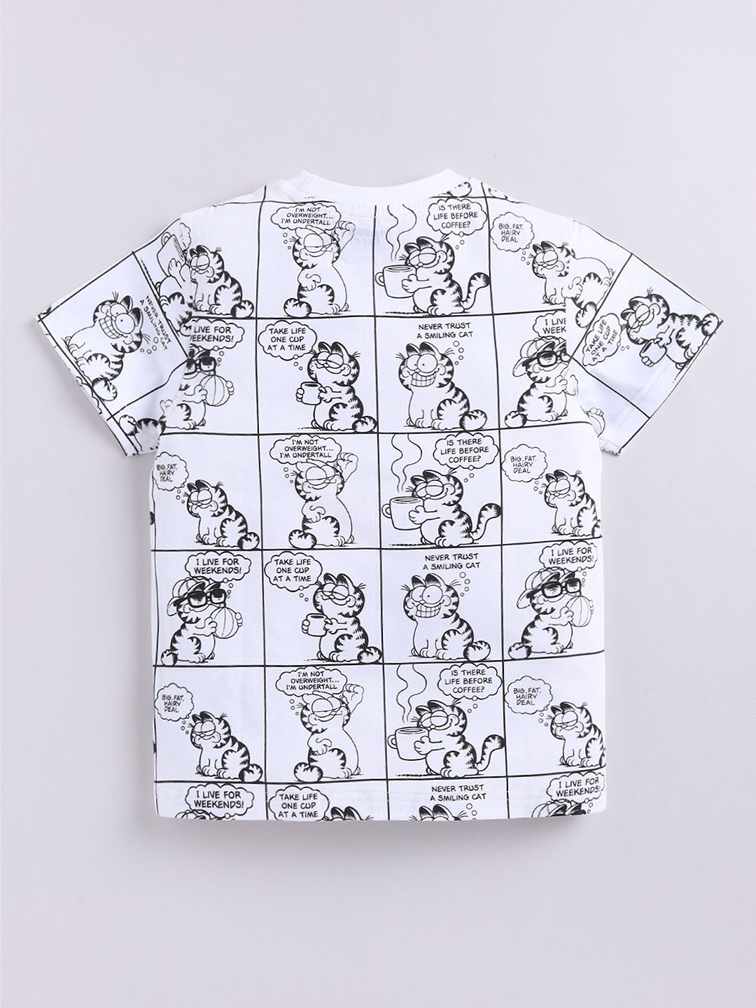 Happy Faces Boys Graphic Printed Pure Cotton T-shirt