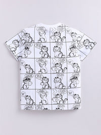 Happy Faces Boys Graphic Printed Pure Cotton T-shirt