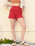 DressBerry Women 90s Babe Cargo Pocketed Shorts