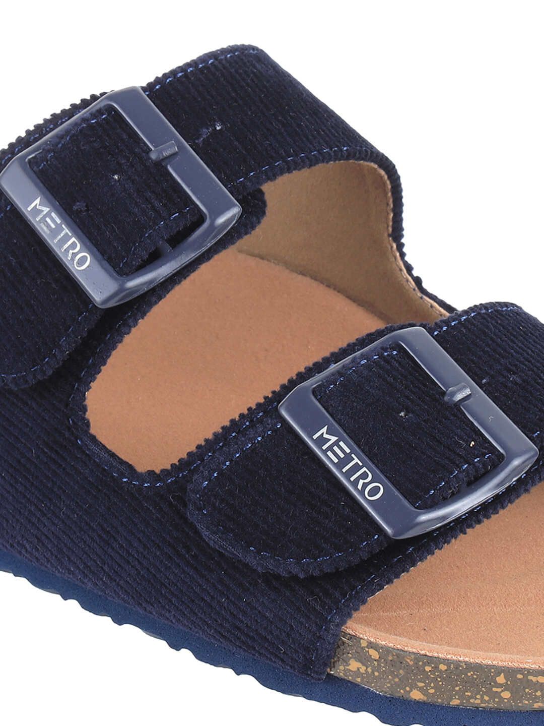 Metro Women Open Toe Flats with Buckles