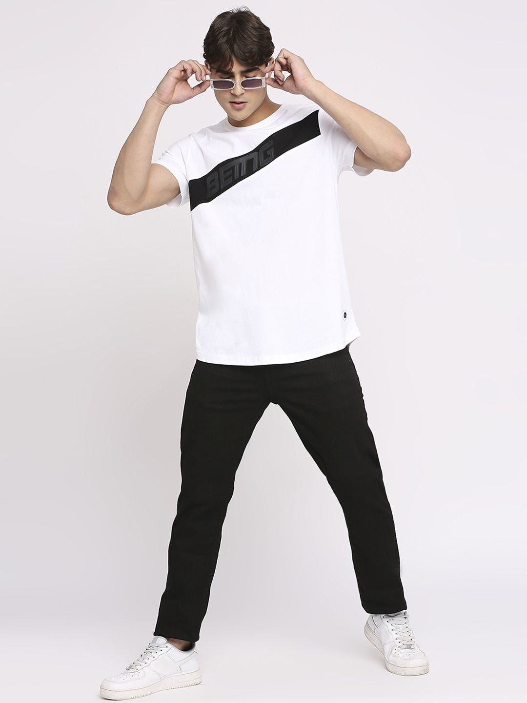 Being Human Printed Pure Cotton T-shirt