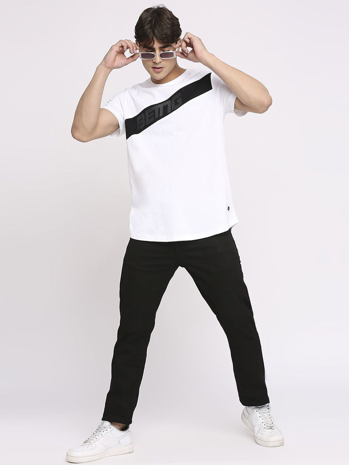 Being Human Printed Pure Cotton T-shirt