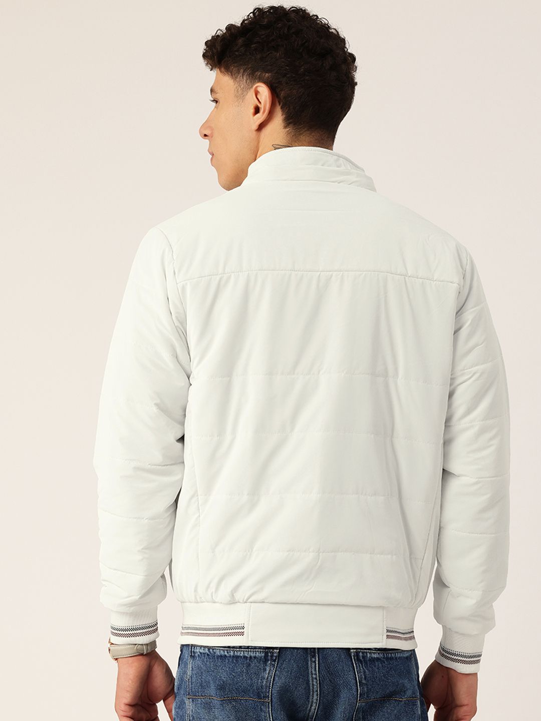 Monte Carlo Striped Padded Jacket