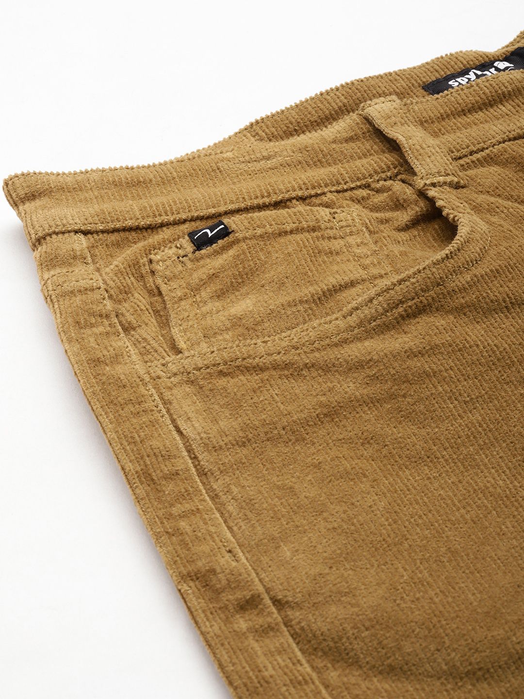 SPYKAR Men Corduroy Chinos Trousers