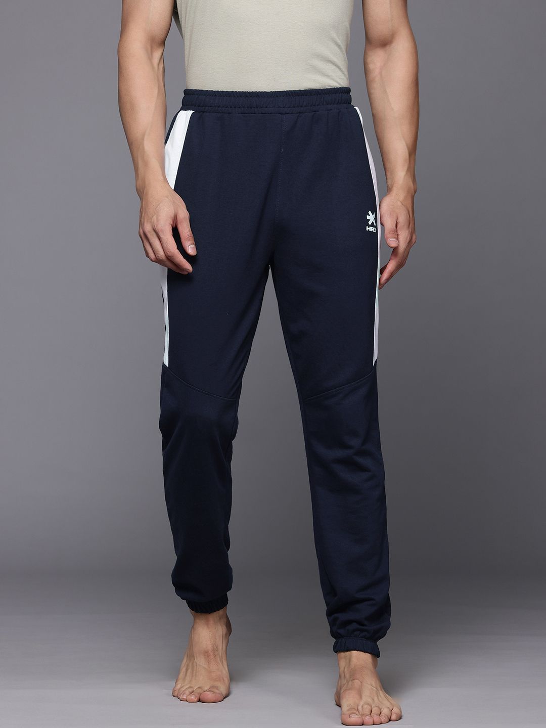 HRX by Hrithik Roshan Men Mid-Rise Yoga Joggers