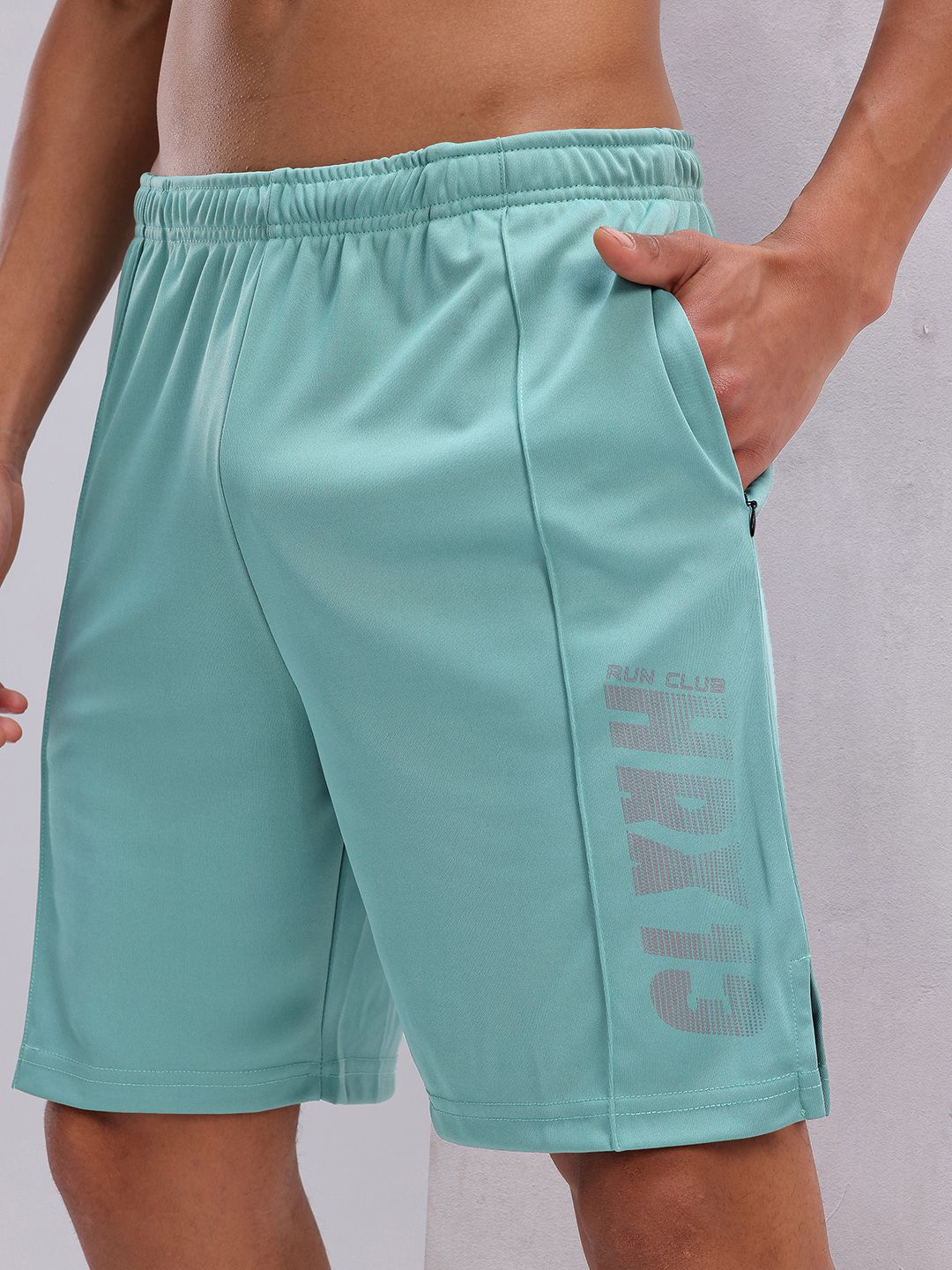 HRX by Hrithik Roshan Men Typography Printed Rapid-Dry Running Shorts