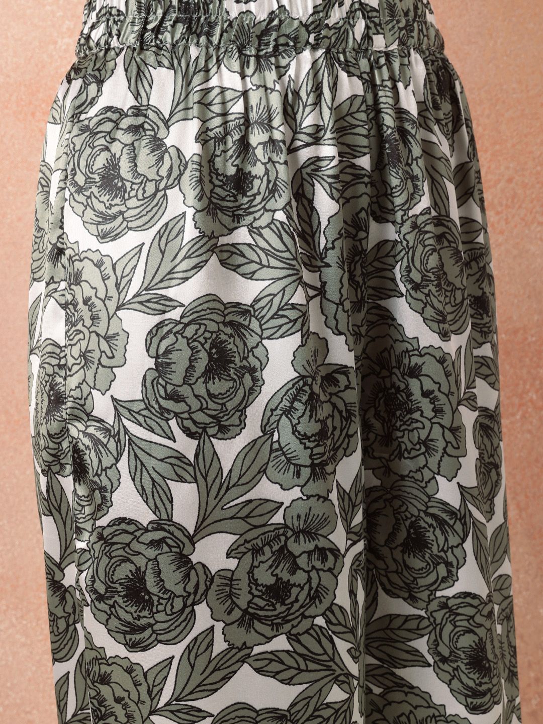 all about you Floral Printed Co-Ords with Tie-Up Belt