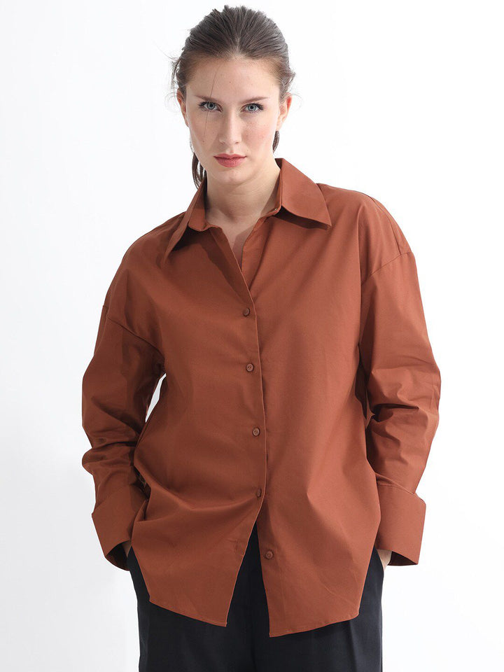 RAREISM Cotton Slim Fit Casual Shirt